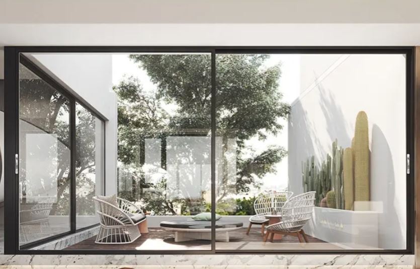 Exterior Aluminum Sliding Glass Doors