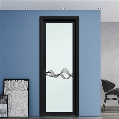 What is the durability of a bathroom hinged glass door in a high - traffic ba...