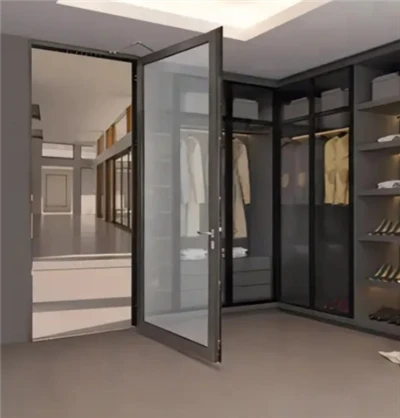 Are single hinged shower doors easy to operate?
