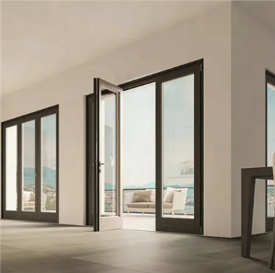 How to remove a hinged glass door for replacement?