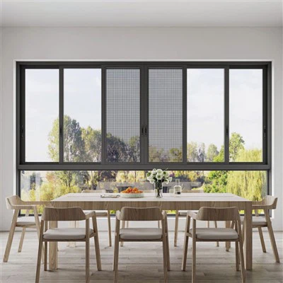 6 Panel 3 Track Sliding Windows